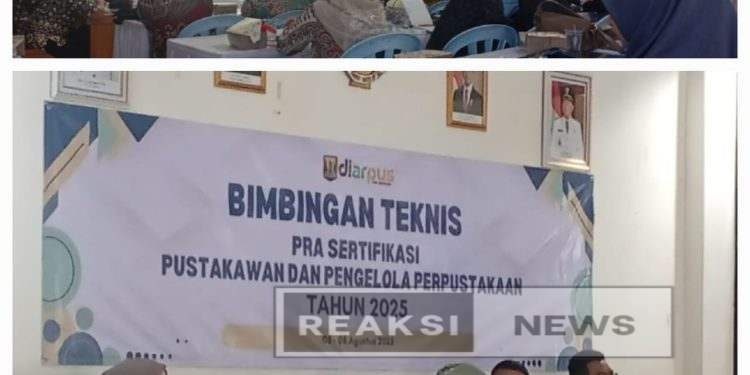 Bimtek Pengelola Perpustakaan Tahun 2025, Perkuat Peran Perpustakaan Sebagai Pusat literasi di Lingkungan Pendidikan dan Masyarakat