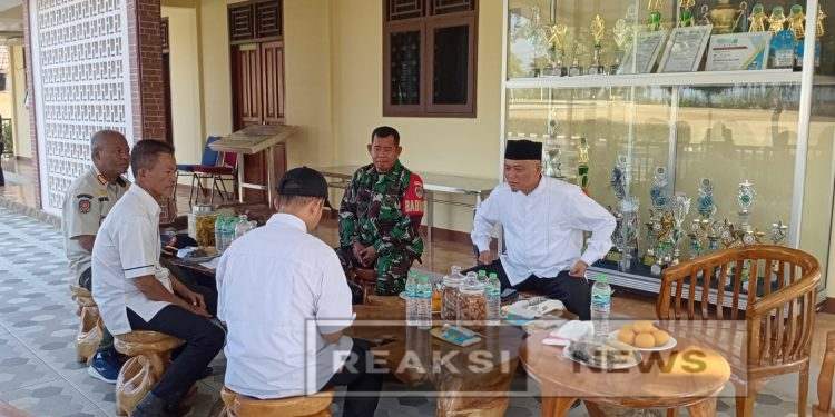 Perkuat Sinergitas Serka Enceng Setiawan 2203/Warungkiara Kuatkan Komsos Bersama Tokoh Agama Di Ponpes assalam putri