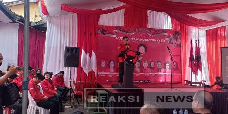 DPC PDI Perjuangan Kabupaten Sukabumi Peringati Bulan Bung Karno dan HUT RI ke-80