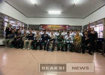 Pengukuhan Calon Paskibra Tingkat Kecamatan Cibadak dalam Rangka HUT RI ke-80