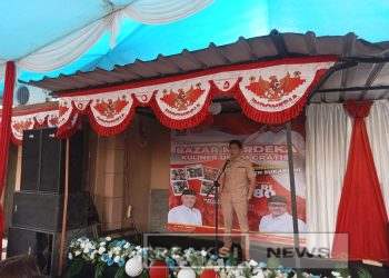 Ketua Fraksi Gerindra Dapil 2 TeddY Setiadi Menghadiri HUT RI Ke 80 Di DPC Gerindra kabupaten Sukabumi Dengan Tema”Bazar Merdeka UMKM Gratis”