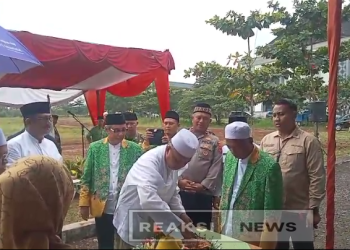 Doa Bersama dan Peletakan Batu Pertama Gedung MUI Kabupaten Sukabumi