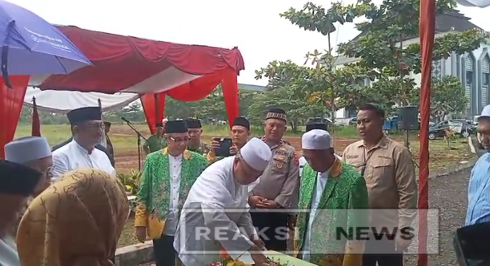 Doa Bersama dan Peletakan Batu Pertama Gedung MUI Kabupaten Sukabumi