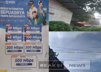 Diduga Pemasangan Kabel Wifi Perusahaan ION Broadband, Ilegal Numpang di Tiang PJU