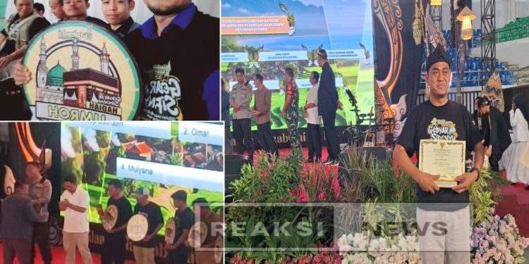 Camat Cibadak Raih Penghargaan Kecamatan Ter-Kolaboratif di Gebyar Si Peyu Bapemda