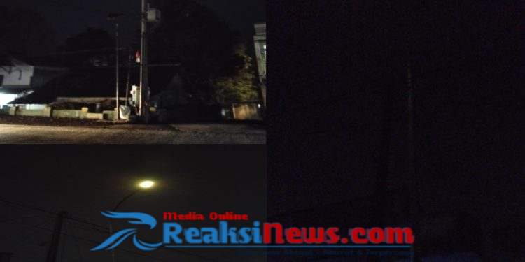 Banyak Lampu PJU Yang Mati di Cimangkok, Kemana Anggaran Pemeliharaan.???