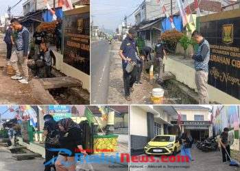 Kelurahan Cibadak Gelar Jum’at Bersih, Wujudkan Lingkungan Asri dan Sehat