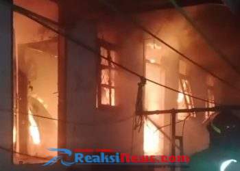 Kebakaran Melanda Gedung Laundry Ponpes Al-Bayan, Kerugian Capai Rp300 Juta