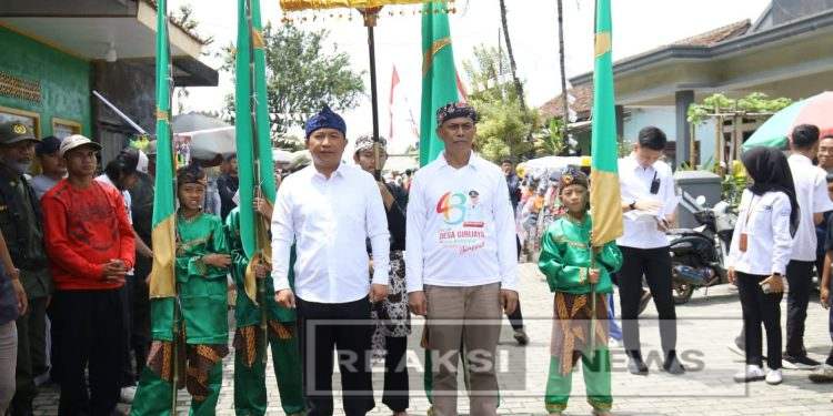Hari Jadi Ke 43 Desa Girijaya, Wabup Ajak Perkuat Kepedulian Sosial dan Layanan Masyarakat