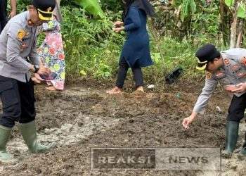 Polres Banjar Laksanakan Penanaman Bibit Jagung Dukung Swasembada Pangan