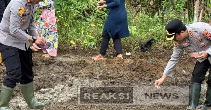Polres Banjar Laksanakan Penanaman Bibit Jagung Dukung Swasembada Pangan