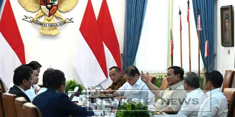 Rapat Terbatas di Istana, Presiden Prabowo Tekankan Percepatan Program Prioritas Nasional