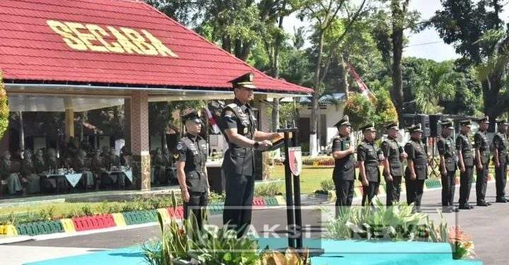Danbrigif 9 Kostrad, Hadiri Upacara Penutupan Dikmaba TNI AD Program TA 2025 Rindam V/Brawijaya