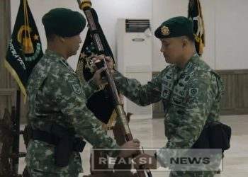 Tongkat Komando Danyonif 318 Kostrad Resmi Diserahterimakan