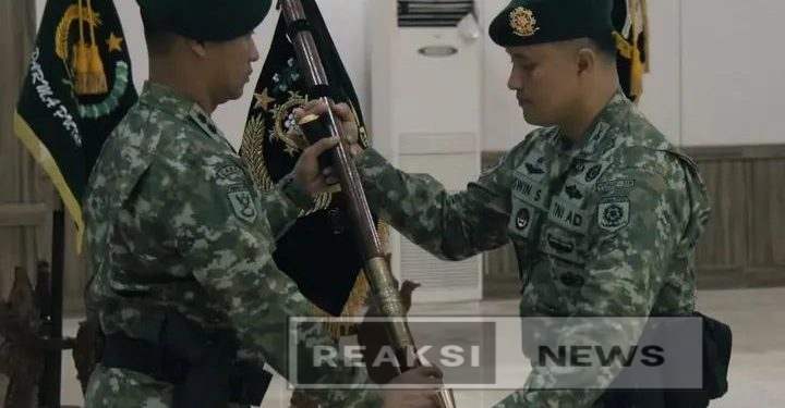 Tongkat Komando Danyonif 318 Kostrad Resmi Diserahterimakan