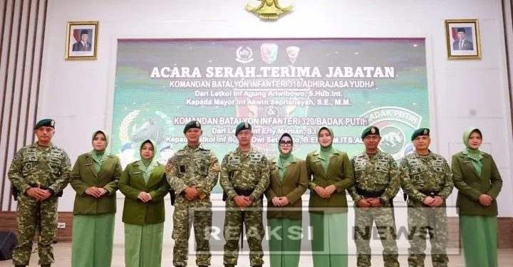 Tongkat Estafet Berganti, Yonif 320 Kostrad Sambut Komandan Baru
