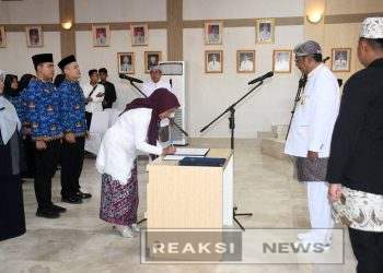 Pelantikan Pejabat Fungsional, Bupati Jaga Semangat Pengabdian, Integritas dan Profesionalisme