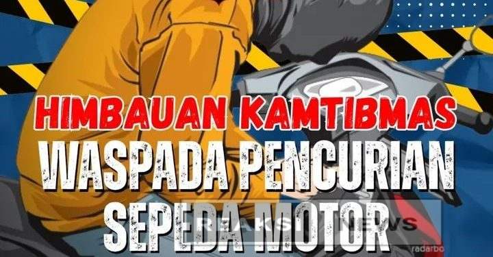Himbauan Kamtibmas, Waspada Pencurian Sepeda Motor