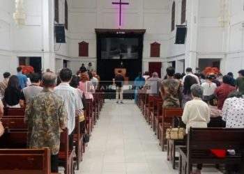 Efektifkan Minggu Kasih, Polsek Baros Wujudkan Toleransi Menjaga Kamtibmas