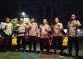 Gelar Apel KRYD Rayon Selatan. Polsek Baros Antisipasi Gangguan Kamtibmas Malam Minggu
