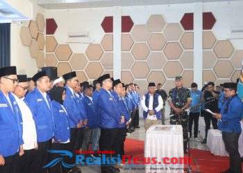 Pelantikan DPP KNPI, Wabup Ajak Kuatkan Kolaborasi Wujudkan Sukabumi Mubarakah