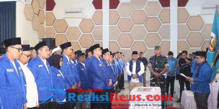 Pelantikan DPP KNPI, Wabup Ajak Kuatkan Kolaborasi Wujudkan Sukabumi Mubarakah