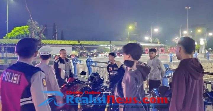 Optimalkan Patroli malam, Polsek Baros himbau warga nongkrong dimalam hari