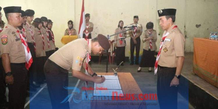 Pelantikan Pengurus DKC Pramuka, Tingkatkan Peran Serta Dalam Pembangunan