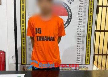 Polsek Tanah Jawa Berhasil Ringkus Pengedar Sabu, Sita 6 Paket Narkotika dan Motor