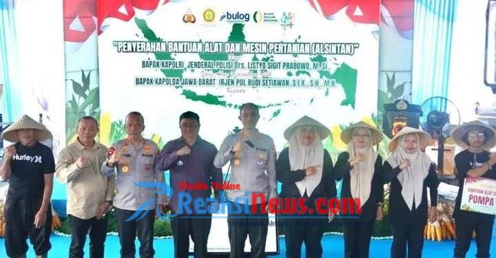 Komitmen Polda Jabar Terus Dukung Program Pemerintah dan Ketahanan Pangan Nasional Khususnya di Jabar