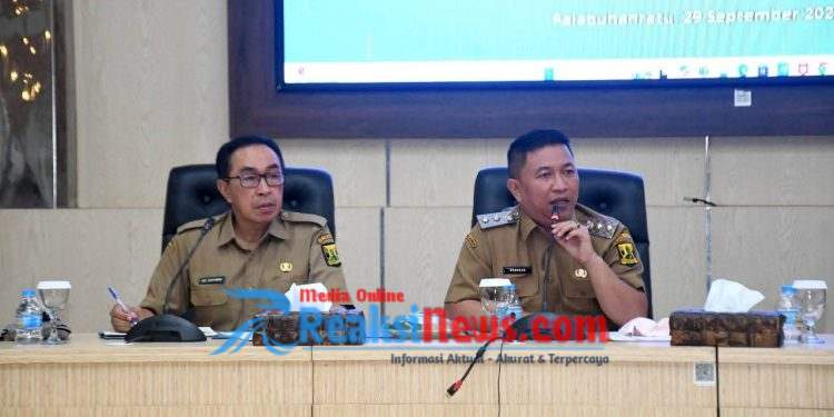 Rakor Lintas Sektor Evaluasi Pelaksanaan Program MBG di Kab Sukabumi