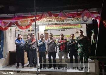 Forkopimcam Cibadak Gelar Patroli Gabungan dalam Rangka Harkamtibmas