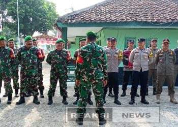 Danramil 2203/Warungkiara Pimpin Apel Siaga Pengamanan Kondusifitas Wilayah