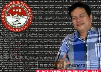 FPII Kawal ke Ranah Hukum, Website Media Online Bhinnekanews.id Diretas Hacker Hingga Tidak Bisa Akses