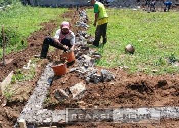 Pemdes Langensari Mulai Tata Lapang Olahraga Serbaguna, Anggarkan Rp134 Juta dari APBD Sukabumi