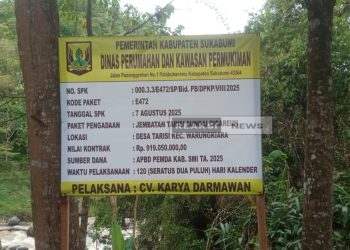 Pembangunan Jembatan Tarisi di Warungkiara Mulai Dilaksanakan, Anggaran Capai Rp919 Juta