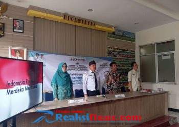 Kades Tenjojaya Hadiri Penilaian Paparan Anugerah Gapura Sari Baduga Tingkat Kabupaten Sukabumi