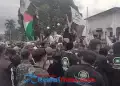 Ratusan Massa GARIS Sukabumi Raya Menyampaikan 2 Tuntut Dalam Aksi, Bentuk Solidaritas Terhadap Rakyat Palestina