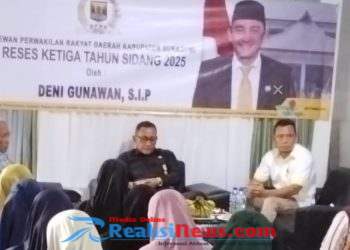 Anggota DPRD Kabupaten Sukabumi Fraksi Golkar H.Deni Gunawan,S.IP Gelar Reses Ketiga Tahun Sidang 2025