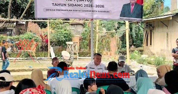Anggota DPRD Kota Sukabumi dari Fraksi PDI Perjuangan, Raden Koesoemo Hutaripto, Gelar Reses Ke Satu, Serap Aspirasi Masyarakat