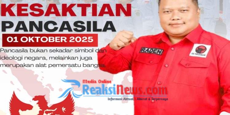 Raden Koesoemo Hutaripto, S.MB DPRD Kota Sukabumi, Fraksi PDI Perjuangan, Ucapkan Selamat Hari Kesaktian Pancasila