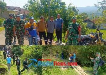 Kodim 0607/Kota Sukabumi Gelar Koordinasi dan Peninjauan Lokasi TMMD ke-127 TA. 2026 di Desa Parakanlima Kecamatan Cikembar