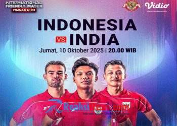Berikut Jam Tayang Timnas Indonesia U-23 vs India U-23 di Laga Uji Coba Malam Ini