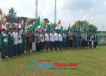 Kasdim 0607/ Kota Sukabumi Hadiri Perayaan Hari Santri Tingkat Kabupaten Sukabumi Tahun 2025