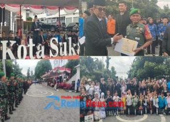 Kasdim 0607/Kota Sukabumi Hadiri Upacara Hari Sumpah Pemuda ke-97 Tahun 2025