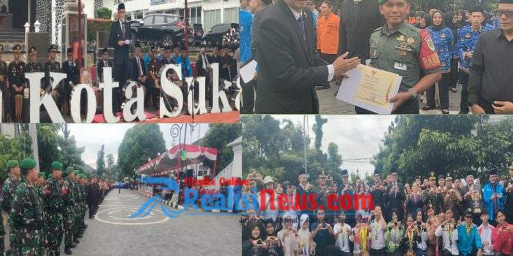 Kasdim 0607/Kota Sukabumi Hadiri Upacara Hari Sumpah Pemuda ke-97 Tahun 2025