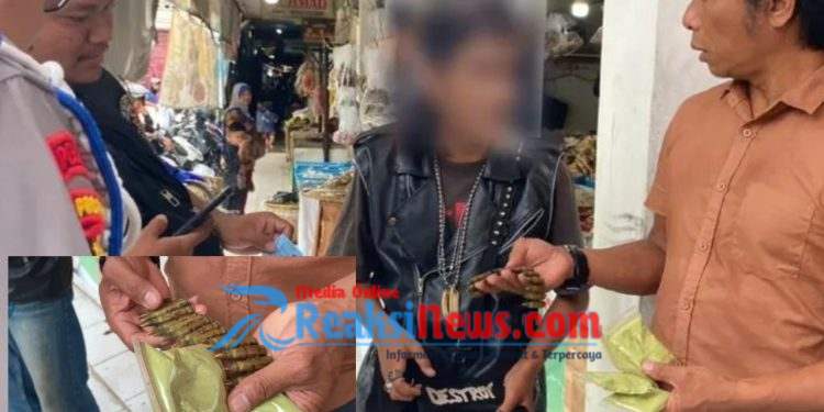 Kolaborasi TNI-Polri di Sumedang, Amankan Pria Pembawa Bubuk Kratom dan Gelang dari Selongsong Peluru