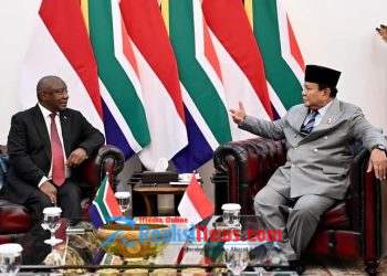 Presiden Prabowo Sambut Presiden Ramaphosa: Persahabatan Dunia Selatan yang Semakin Erat