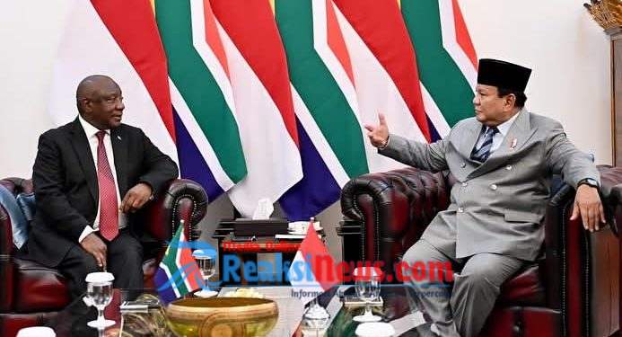 Presiden Prabowo Sambut Presiden Ramaphosa: Persahabatan Dunia Selatan yang Semakin Erat