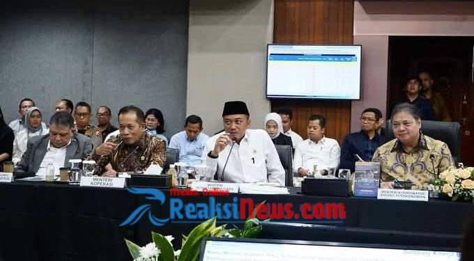 Mensesneg Hadiri Rapat Kick Off Satgas Percepatan Program Strategis Pemerintah
